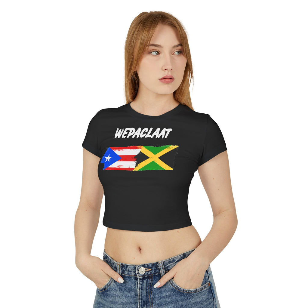Baby tee Black