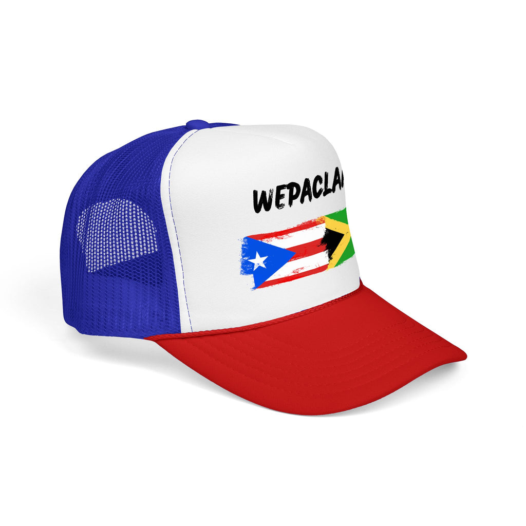 Trucker Hat Red / White / Royal